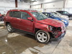 2014 Jeep Compass Latitude Красный vin: 1C4NJCEA2ED680831