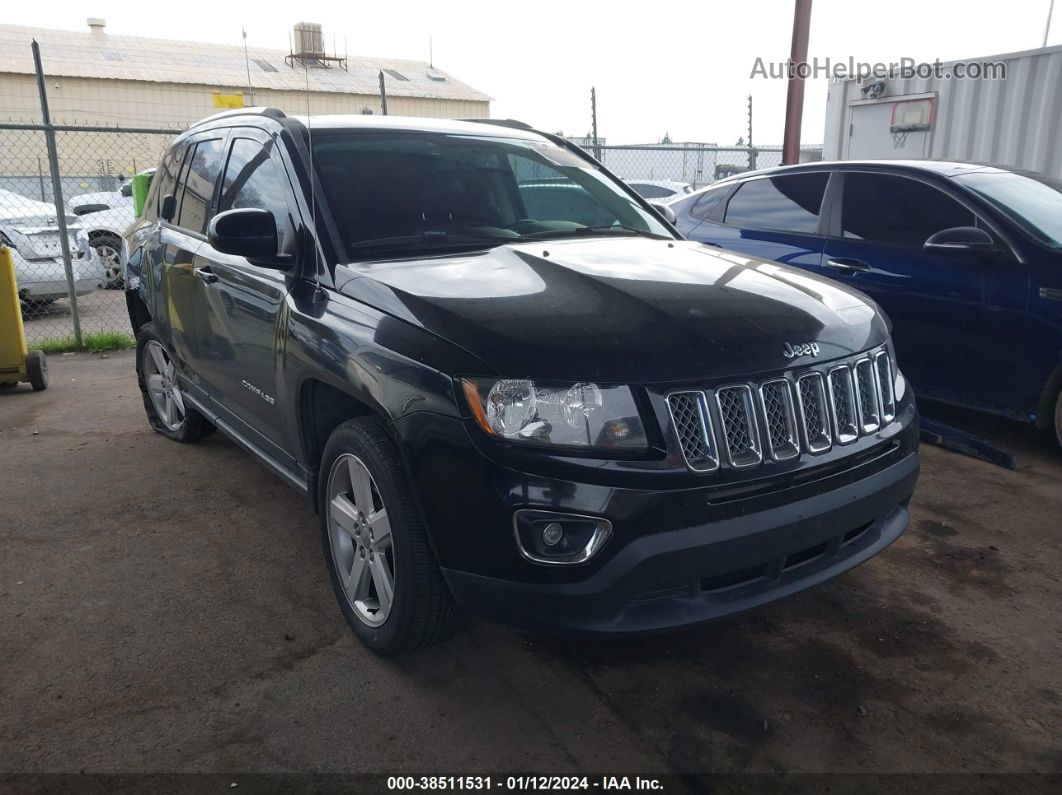 2014 Jeep Compass Latitude Черный vin: 1C4NJCEA2ED766575