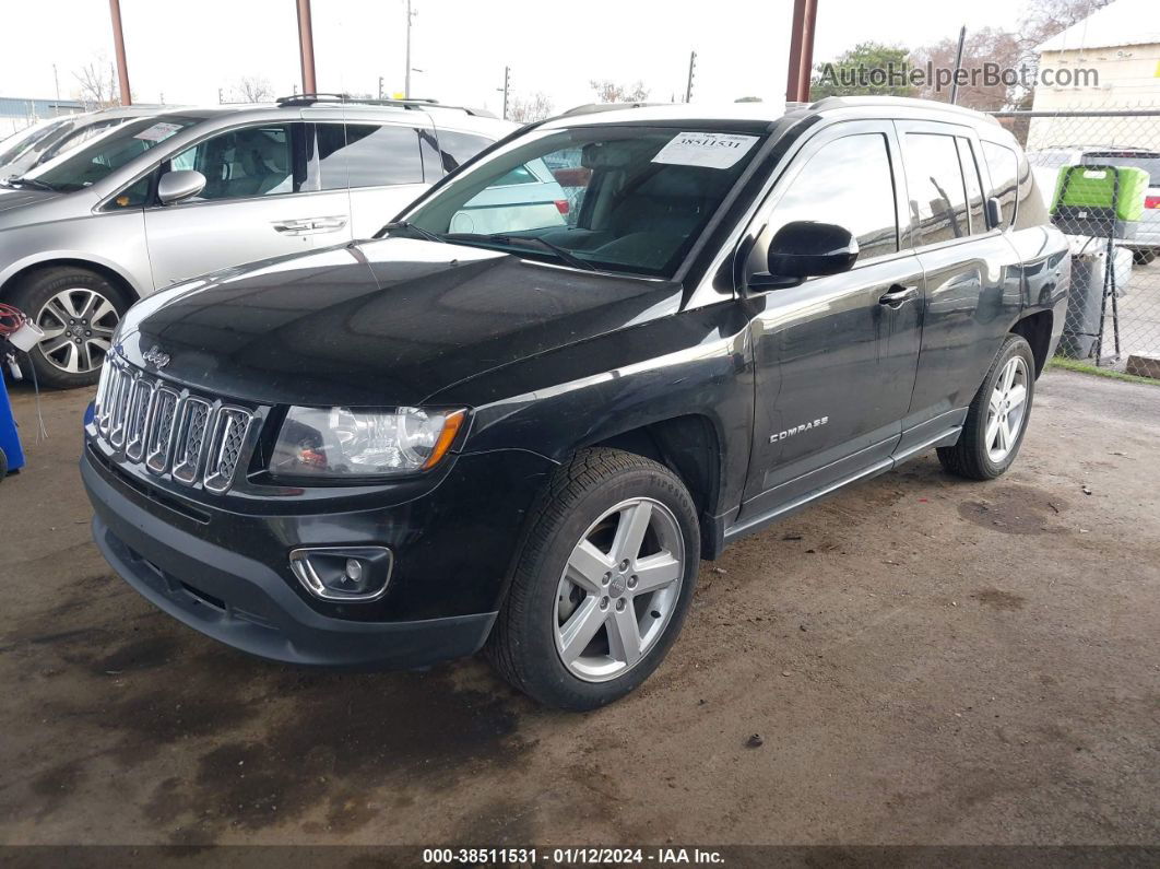 2014 Jeep Compass Latitude Black vin: 1C4NJCEA2ED766575