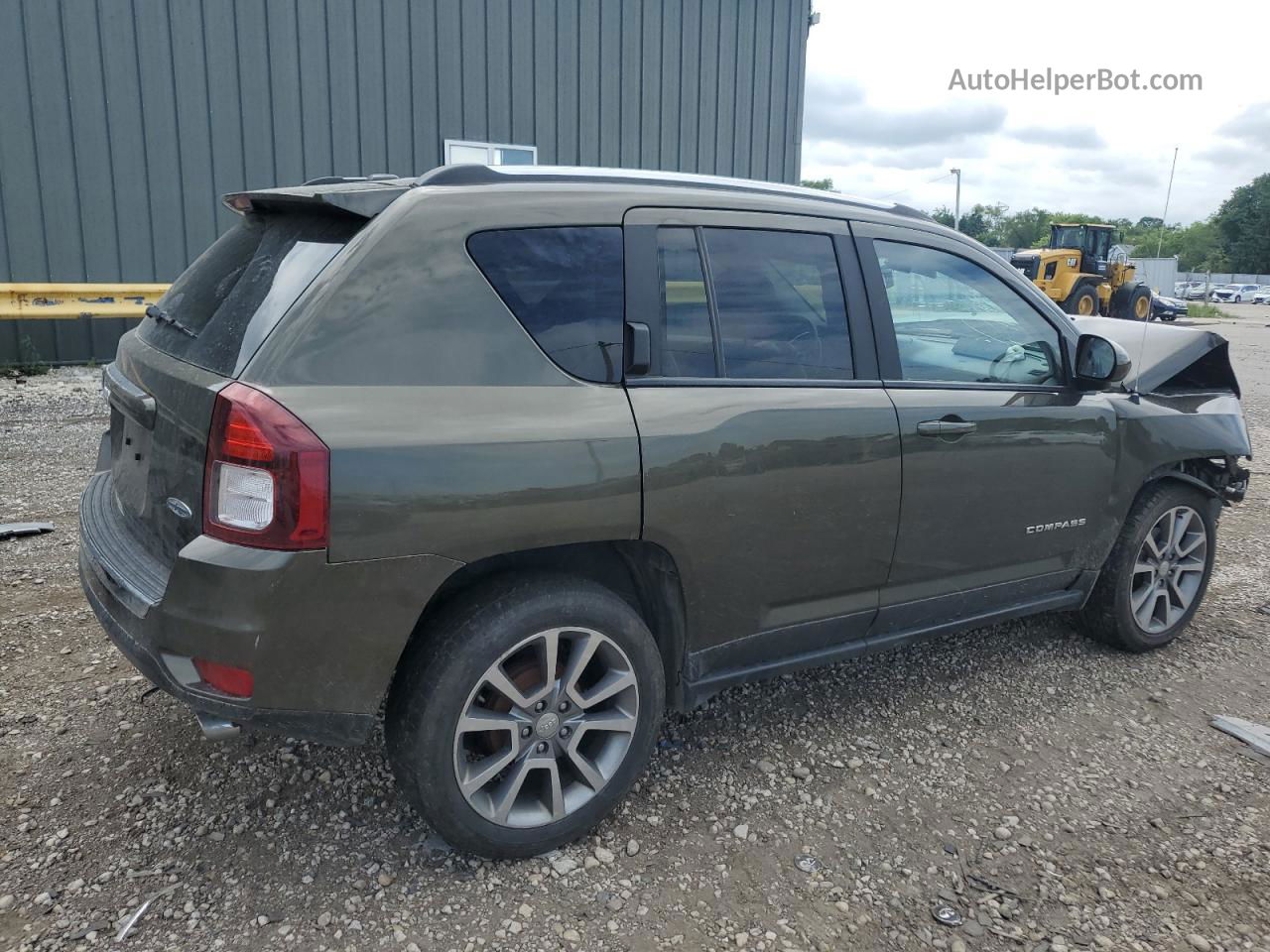 2016 Jeep Compass Latitude Green vin: 1C4NJCEA2GD575547