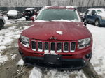 2016 Jeep Compass Latitude Темно-бордовый vin: 1C4NJCEA3GD751635