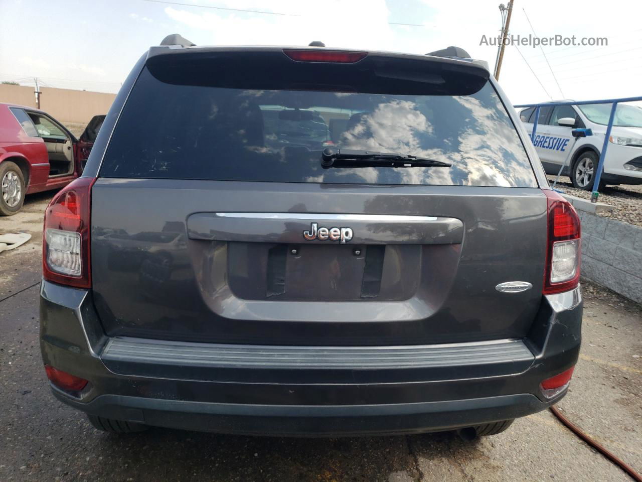 2016 Jeep Compass Latitude Charcoal vin: 1C4NJCEA3GD773621