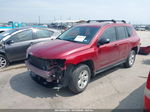 2013 Jeep Compass Latitude Red vin: 1C4NJCEA4DD182953