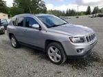 2014 Jeep Compass Latitude Silver vin: 1C4NJCEA4ED821656