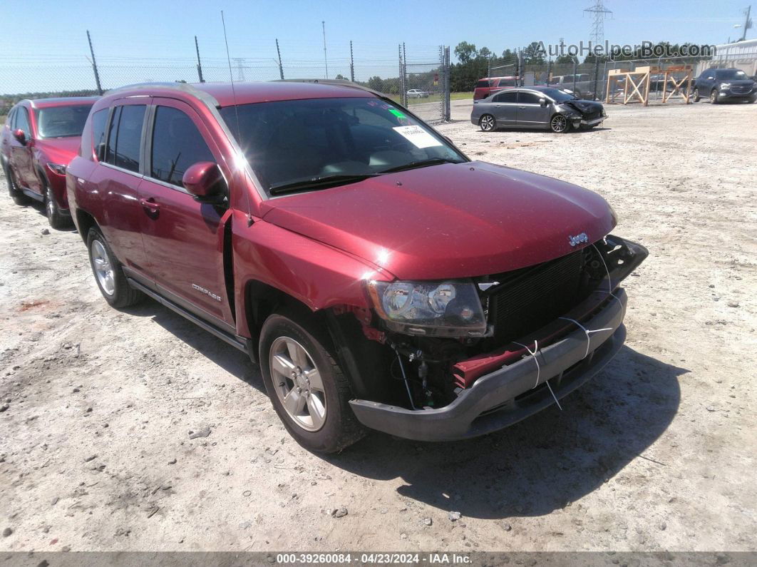 2016 Jeep Compass Latitude Red vin: 1C4NJCEA4GD743737