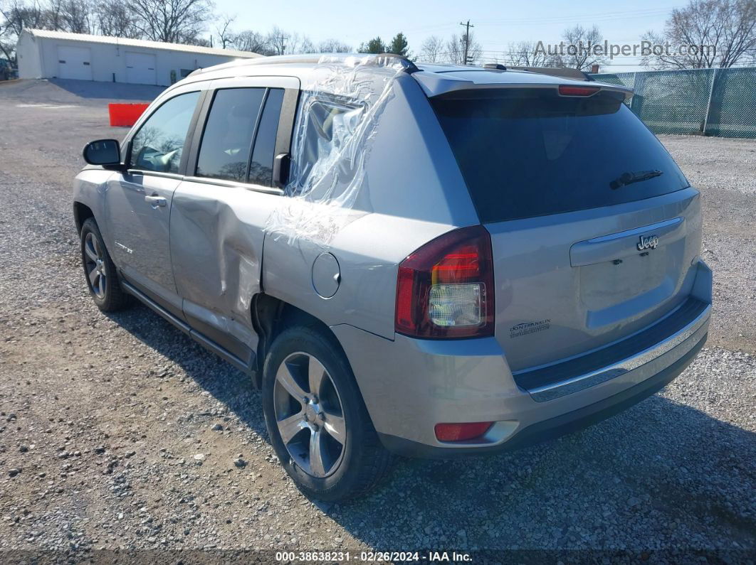 2016 Jeep Compass High Altitude Edition Silver vin: 1C4NJCEA4GD748792