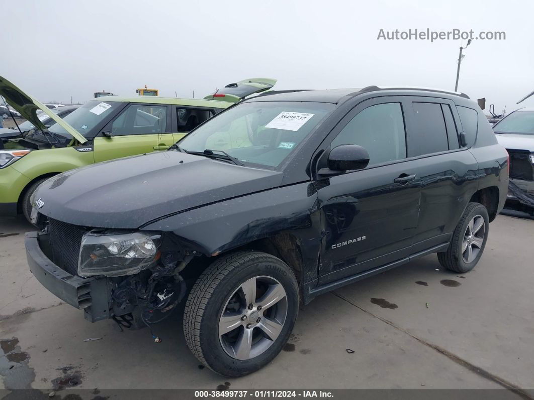 2016 Jeep Compass High Altitude Edition Black vin: 1C4NJCEA4GD760747