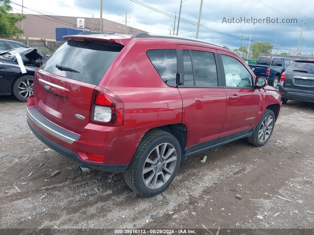 2016 Jeep Compass High Altitude Edition Red vin: 1C4NJCEA4GD785776