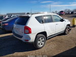 2013 Jeep Compass Latitude White vin: 1C4NJCEA5DD275755