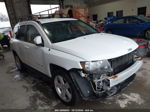 2014 Jeep Compass Latitude White vin: 1C4NJCEA5ED680158