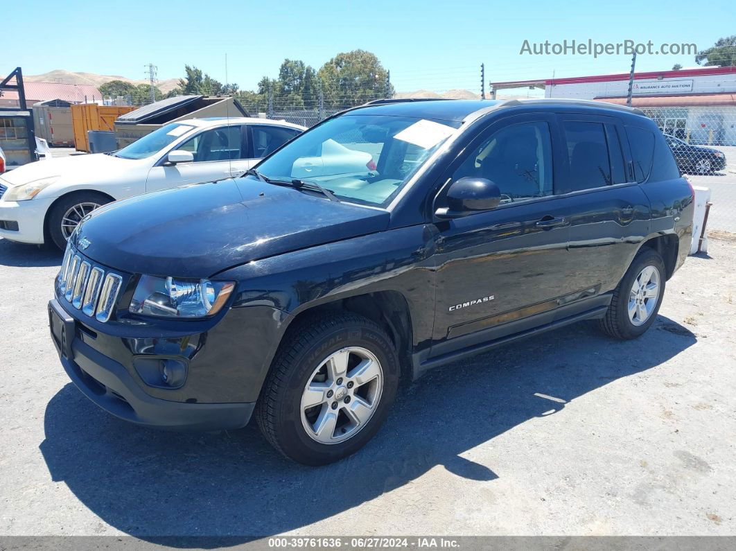 2016 Jeep Compass Latitude Black vin: 1C4NJCEA5GD783342