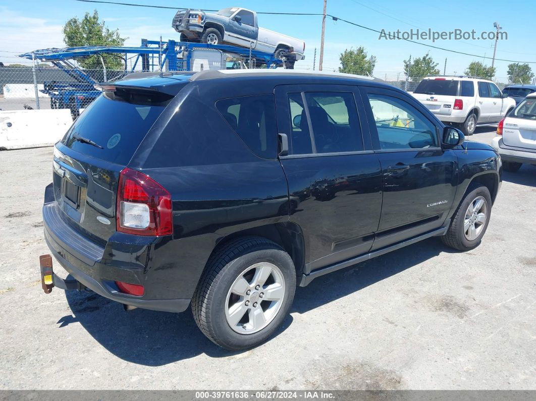 2016 Jeep Compass Latitude Black vin: 1C4NJCEA5GD783342