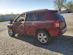 2014 Jeep Compass Latitude Red vin: 1C4NJCEA6ED752758