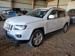 2014 Jeep Compass Latitude White vin: 1C4NJCEA7ED818332