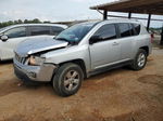 2013 Jeep Compass Latitude Silver vin: 1C4NJCEA8DD258271