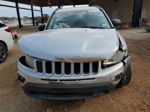 2013 Jeep Compass Latitude Silver vin: 1C4NJCEA8DD258271