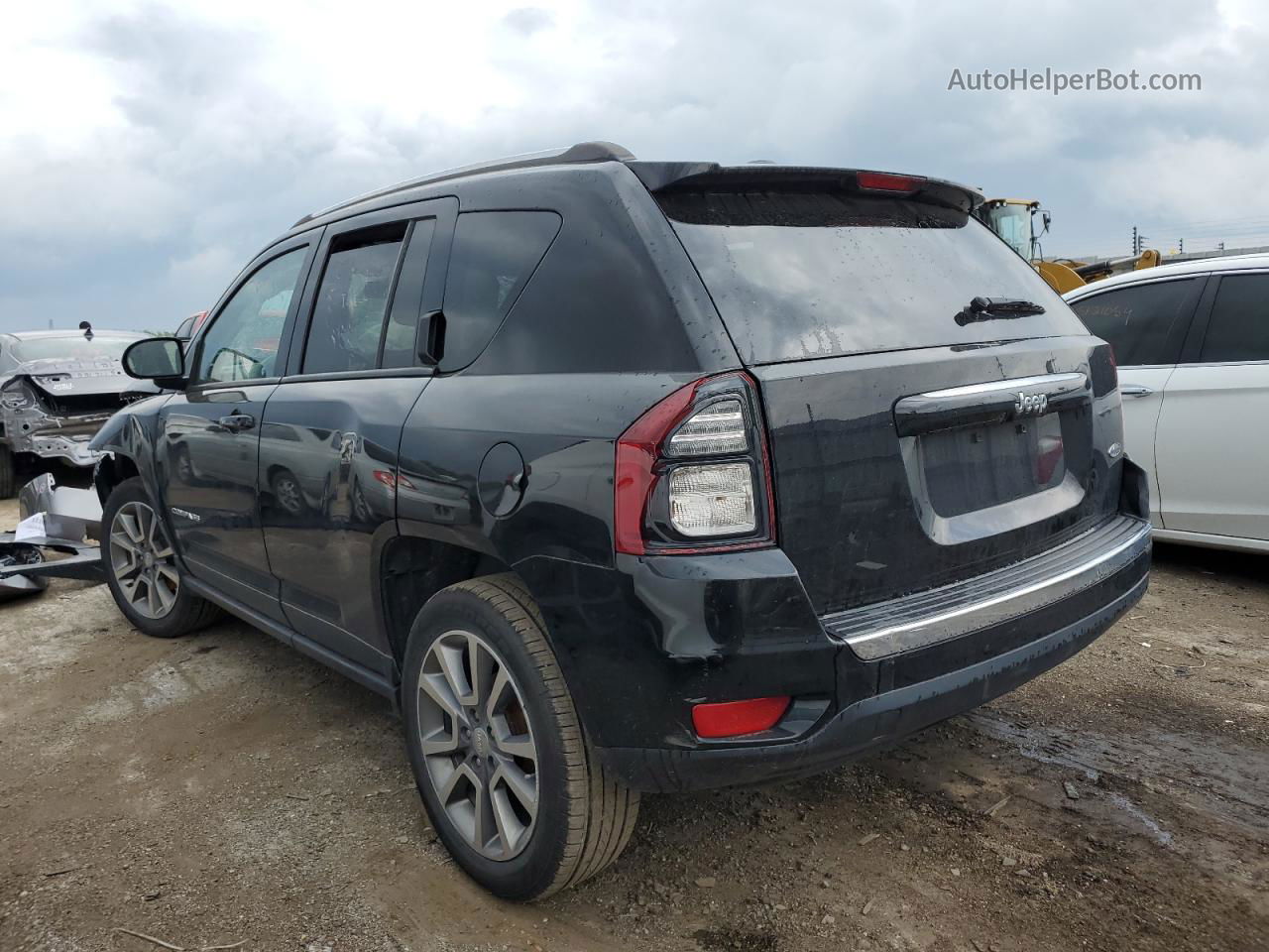 2016 Jeep Compass Latitude Black vin: 1C4NJCEA8GD785859