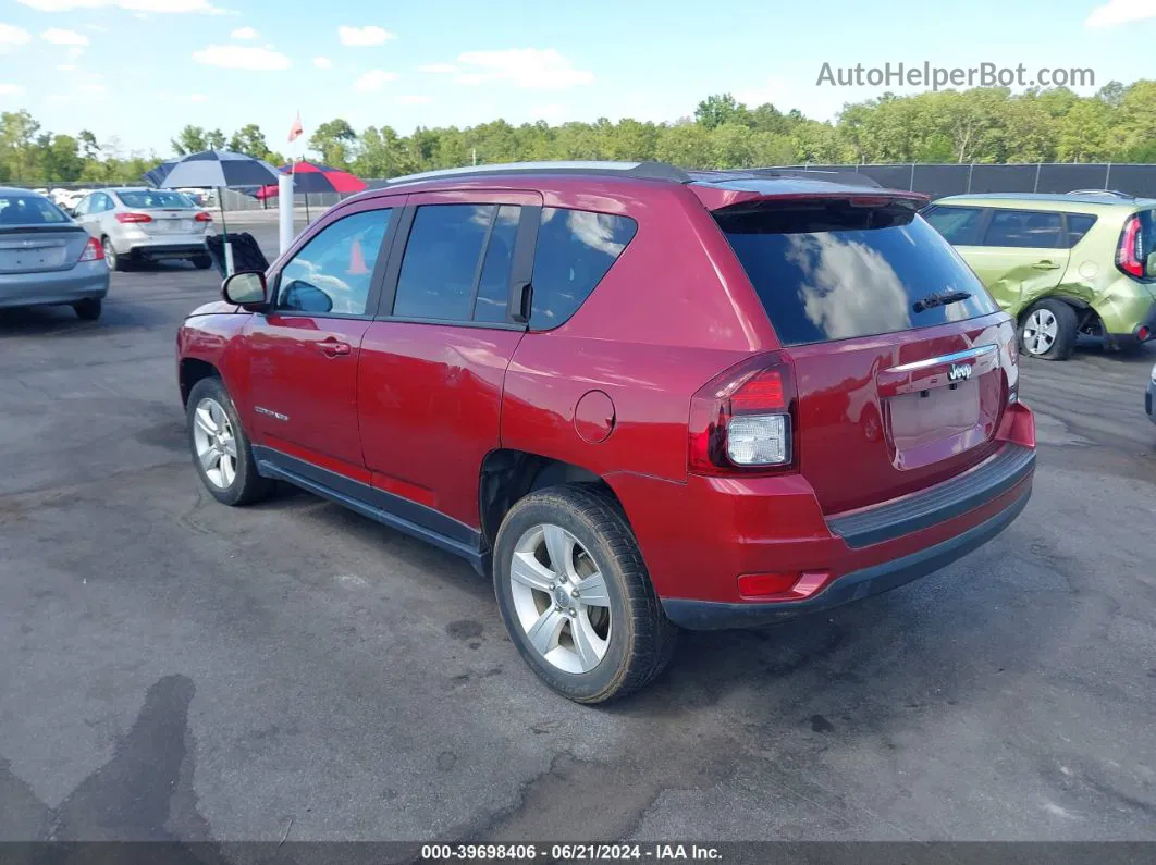 2016 Jeep Compass Latitude Red vin: 1C4NJCEA9GD648056