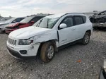 2016 Jeep Compass Latitude White vin: 1C4NJCEA9GD666489