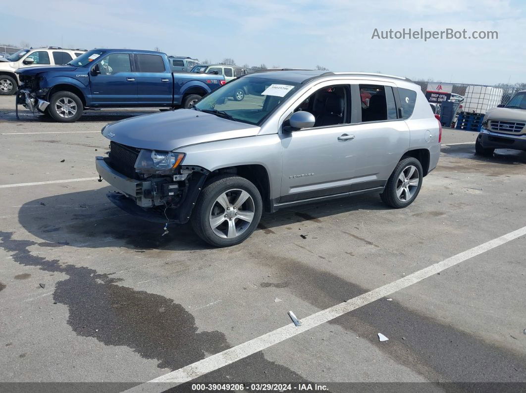 2016 Jeep Compass High Altitude Edition Silver vin: 1C4NJCEA9GD716274