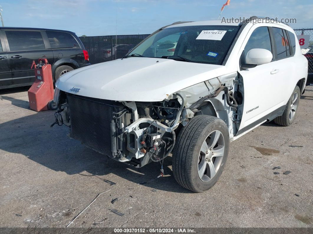 2016 Jeep Compass High Altitude Edition White vin: 1C4NJCEA9GD748142