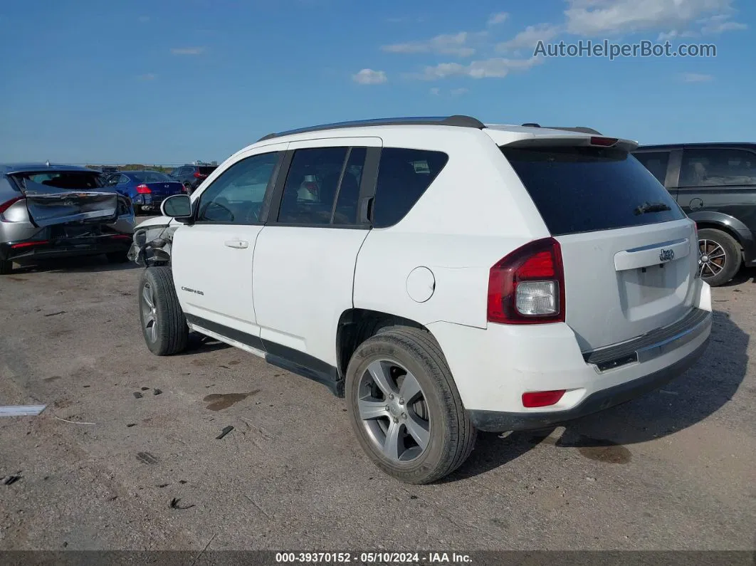 2016 Jeep Compass High Altitude Edition Белый vin: 1C4NJCEA9GD748142