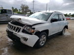 2013 Jeep Compass Latitude White vin: 1C4NJCEAXDD209184