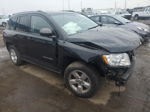 2013 Jeep Compass Latitude Black vin: 1C4NJCEAXDD255405