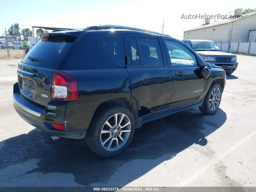 2016 Jeep Compass High Altitude Edition Black vin: 1C4NJCEAXGD590913