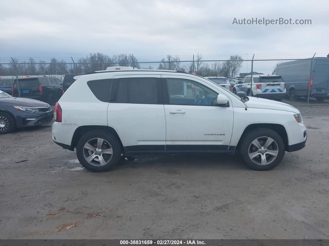 2016 Jeep Compass High Altitude Edition White vin: 1C4NJCEAXGD806789