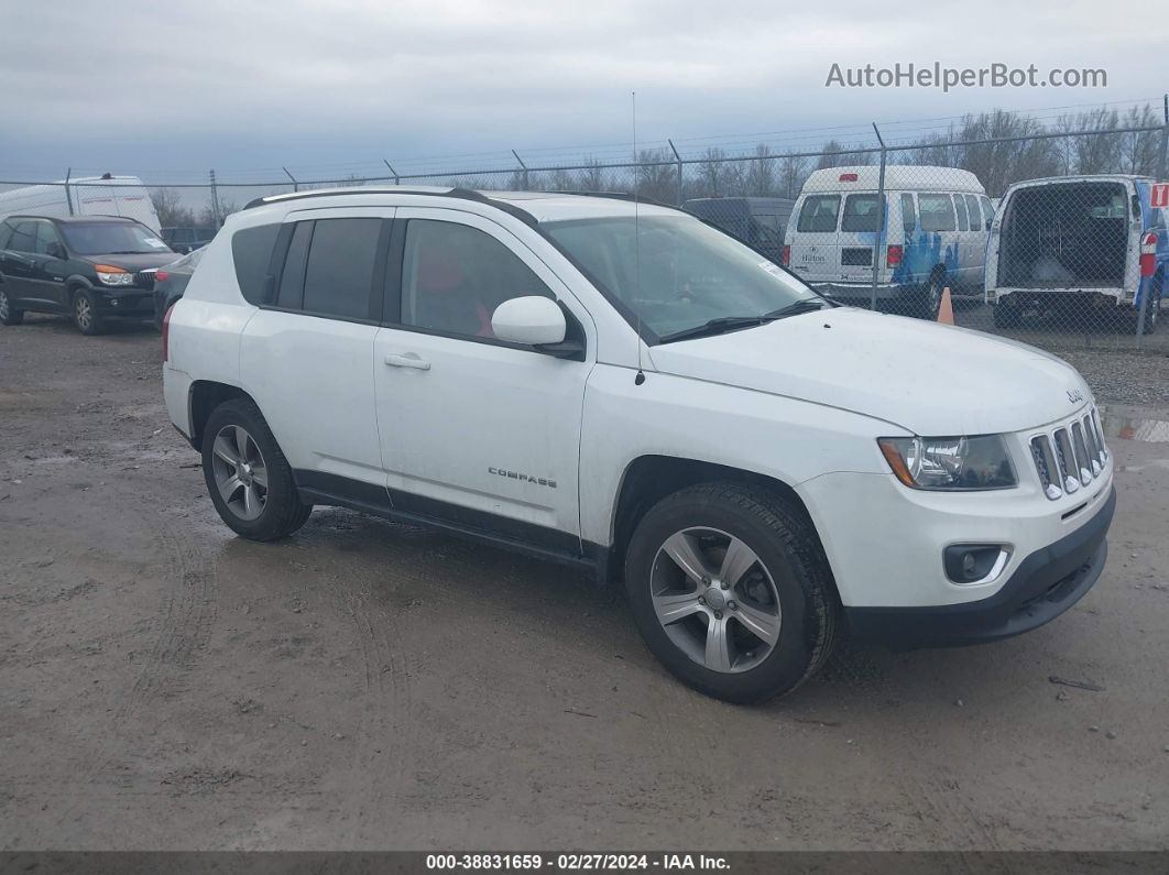 2016 Jeep Compass High Altitude Edition White vin: 1C4NJCEAXGD806789