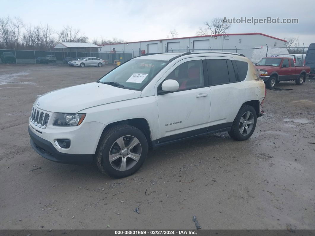 2016 Jeep Compass High Altitude Edition Белый vin: 1C4NJCEAXGD806789