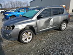 2013 Jeep Compass Latitude Silver vin: 1C4NJCEB0DD197006