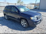 2013 Jeep Compass Latitude Синий vin: 1C4NJCEB0DD213561