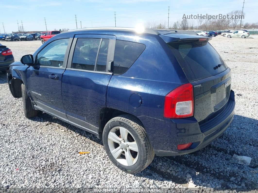 2013 Jeep Compass Latitude Blue vin: 1C4NJCEB0DD213561