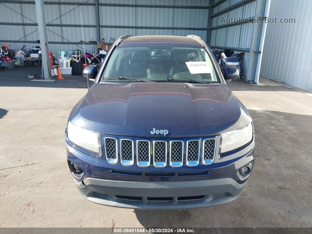 2016 Jeep Compass Latitude Blue vin: 1C4NJCEB0GD703017