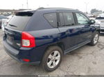 2013 Jeep Compass Latitude Синий vin: 1C4NJCEB1DD197337