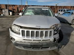 2014 Jeep Compass Latitude Silver vin: 1C4NJCEB1ED507892