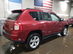 2013 Jeep Compass Latitude Red vin: 1C4NJCEB2DD158837