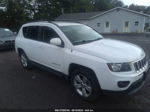 2014 Jeep Compass Latitude White vin: 1C4NJCEB2ED696732