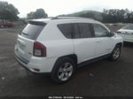 2014 Jeep Compass Latitude White vin: 1C4NJCEB2ED696732