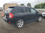 2013 Jeep Compass Latitude Black vin: 1C4NJCEB3DD100347