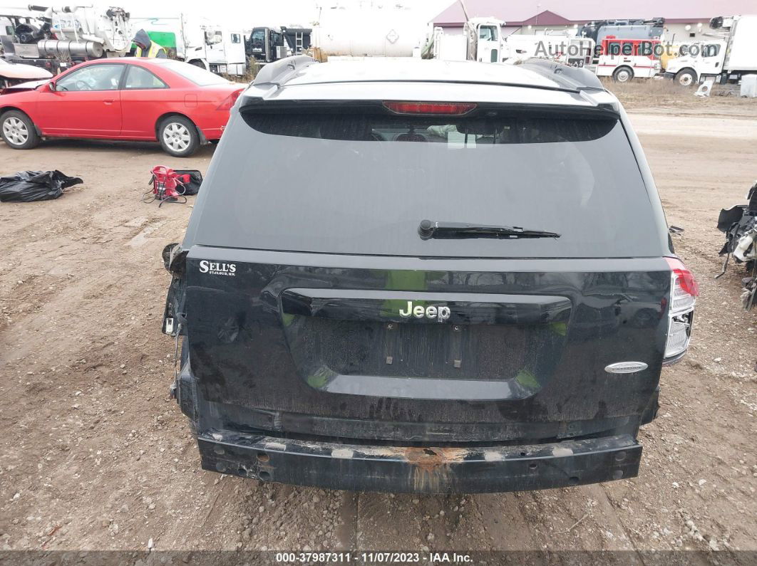 2013 Jeep Compass Latitude Black vin: 1C4NJCEB3DD102745