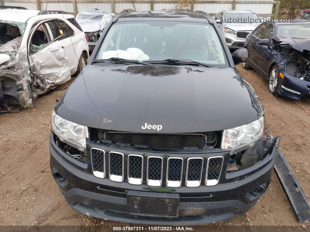 2013 Jeep Compass Latitude Black vin: 1C4NJCEB3DD102745