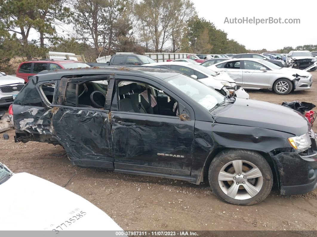 2013 Jeep Compass Latitude Black vin: 1C4NJCEB3DD102745