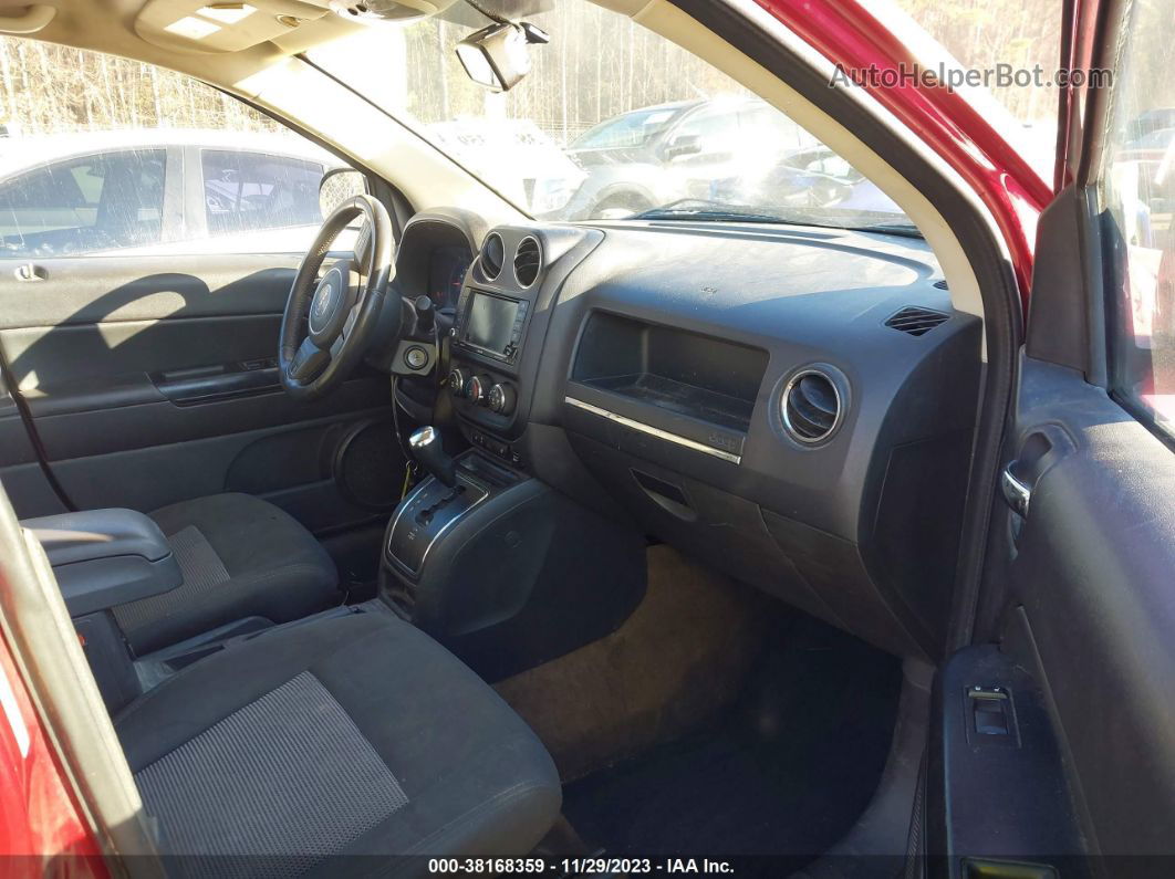 2013 Jeep Compass Latitude Бордовый vin: 1C4NJCEB3DD255058