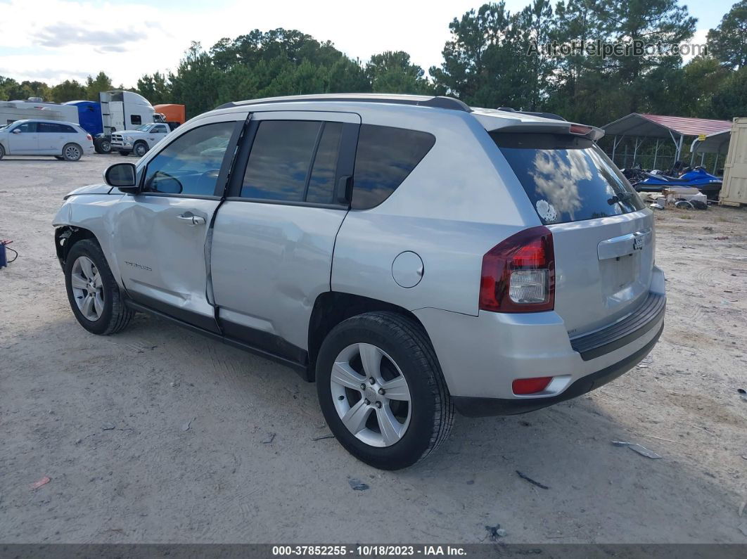 2014 Jeep Compass Latitude Silver vin: 1C4NJCEB3ED559976