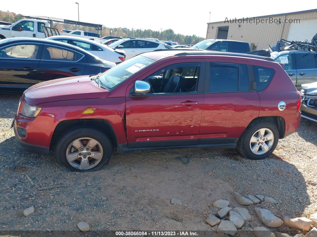 2016 Jeep Compass Latitude Red vin: 1C4NJCEB3GD543120