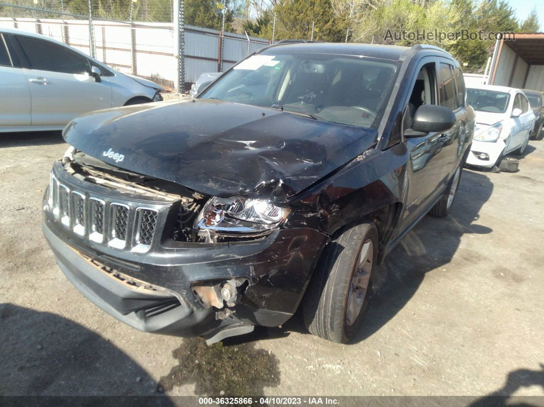 2013 Jeep Compass Latitude Black vin: 1C4NJCEB4DD158838