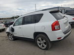 2013 Jeep Compass Latitude Белый vin: 1C4NJCEB4DD275996